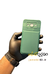 کاور پروتکت طرح نیلیکن محافظ لنز دار سبز مدل SAMSUNG J5