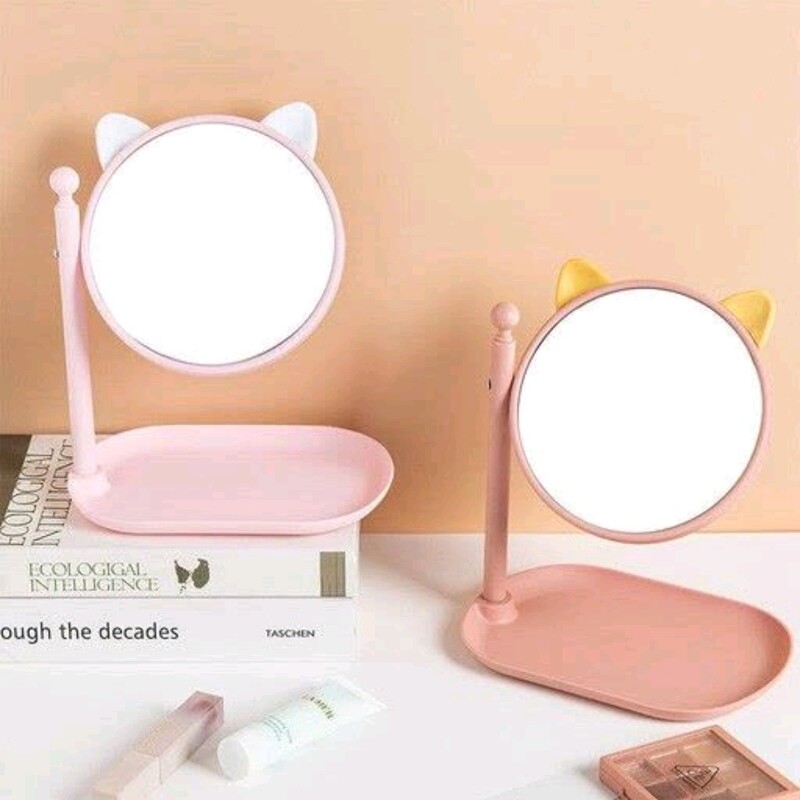 استند آینه دار طرح گربه