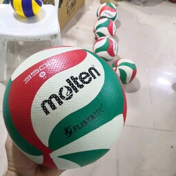 توپ والیبال مولتن-ارزان و قیمت مناسب-چرم صنعتی