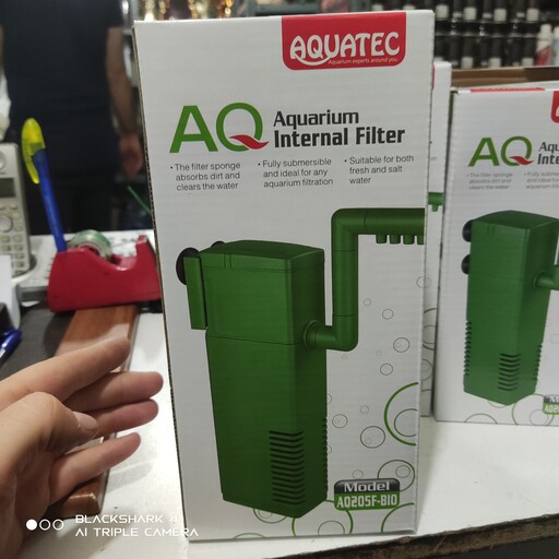 فیلتر آبشاری آکواریوم برند آکواتک aquatech 205bio مناسب برای انواع تانک آب شیرین قدرت 25w