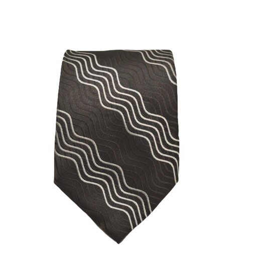 کراوات مردانه پهن  ترک اصل طرح دار ساتن ابریشم مدل kr101 