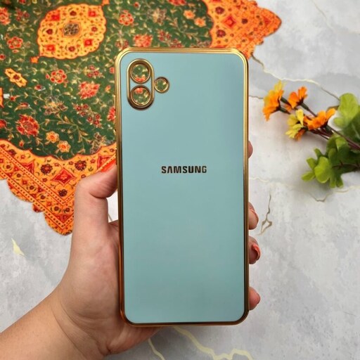 قاب گوشی Galaxy A04 - Galaxy M13 5G سامسونگ مای کیس سبزآبی کد 55982