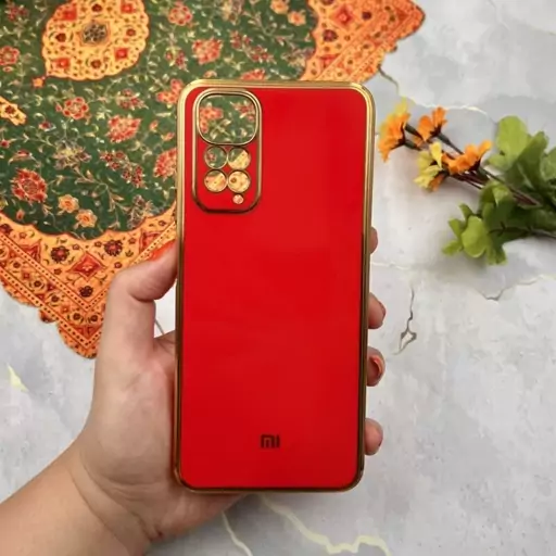 قاب گوشی Redmi Note 11 4G - Redmi Note 11S شیائومی مای کیس قرمز کد 45739