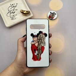 قاب گوشی Galaxy S10 سامسونگ دور ژله ای طرح فانتزی کد 54259