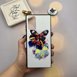 قاب گوشی Galaxy Note 20 سامسونگ دور ژله ای طرح برجسته فانتزی کد 74285