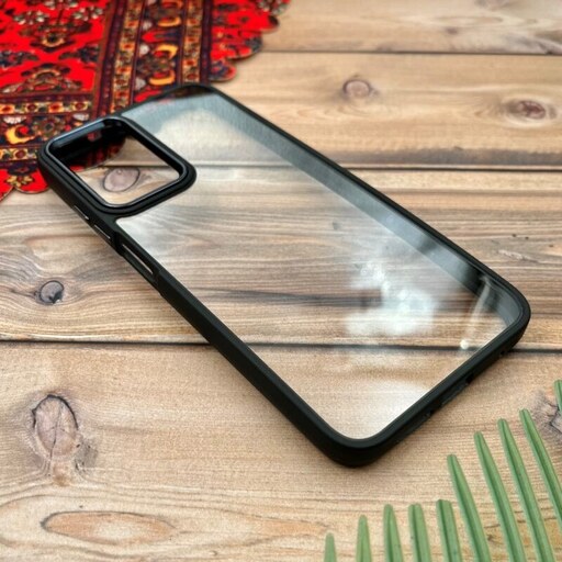 قاب گوشی Redmi Note 11 4G - Redmi Note 11S شیائومی دورسیلیکونی  مشکی کد 63562