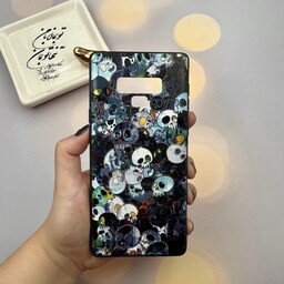 قاب گوشی Galaxy Note 9 سامسونگ دور ژله ای طرح برجسته فانتزی مدل روح کد 40892