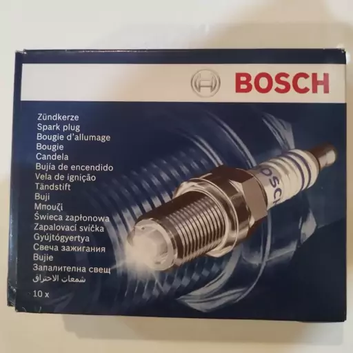 شمع موتور پا بلند بوش BOSCH روسیه مناسب پژو 206 و  خودرو های مشابه  کیفیت عالی