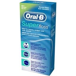 نخ دندان ارتودنسی اورال بی Oral B - Superfloos