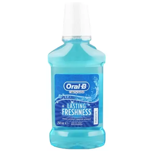 دهان شویه اورال بی حجم 500 میلی لیتر Oral B -Bsting Freshness