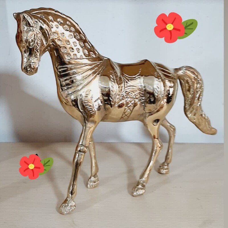 مجسمه اسب برنزی طرح رومی