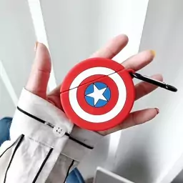 کاور ایرپاد طرح Captain America Shield مناسب برای کیس اپل ایرپاد 1 و ایرپاد 2