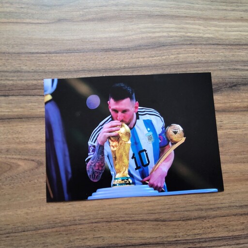 پوستر مسی و جام جهانی سایز  کوچک (A5)