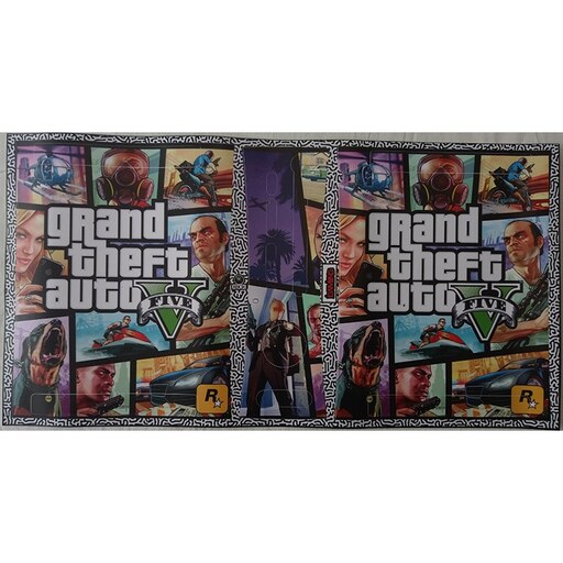 اسکین ایکس باکس 360 سری فت طرح جی تی ای وی Skin Xbox 360 FAT GTA V