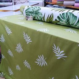 پارچه ملحفه ای کتان نخ برند فیلور یزد هاوایی سبز
عرض 2.4 
دارای 3 سال ضمانت رنگ (به شرط)
پرز دهی ندارد
بافت مستحکم