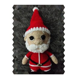 عروسک بابانوئل بافته شده ضد حساسیت(ارسال رایگان)