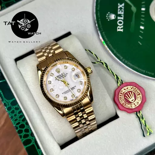 ساعت مچی مردانه Rolex رولکس دی جاست با شش ماه گارانتی و جعبه و ارسال رایگان  