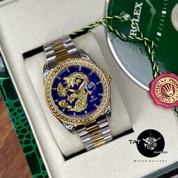 ساعت مچی مردانه رولکس Rolex دراگون با شش ماه گارانتی و جعبه و چوبی و ارسال رایگان در رنگبندی 