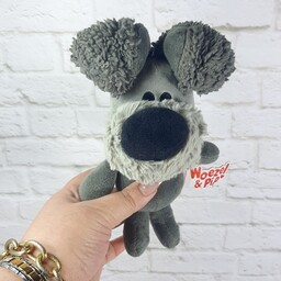 عروسک سگ کارتن woezelو pip بسیار کمیاب و با کیفیت و شخصیتی حدود 18 سانتیمتر