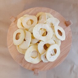 میوه خشک سیب زرد (100 گرمی) صدف