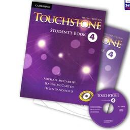 کتاب آموزش زبان تاچ استون ویرایش دوم Touchstone 4 (کتاب دانش آموز کتاب کار و فایل صوتی)