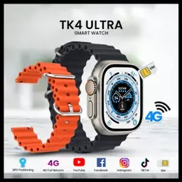 ساعت هوشمند tk4 ultra 4G با 16 گیگ حافظه کیفیت عالی ارسال سریع