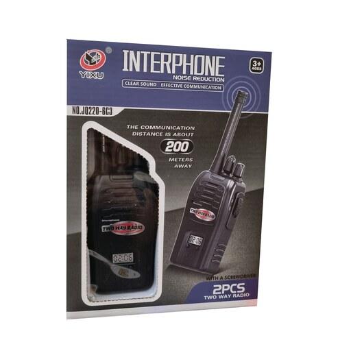 بیسیم اسباب بازی مدل 200 متر InterPhone 220-6