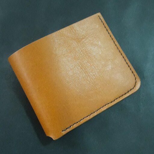 کیف پول چرمی مردانه - دست دوز - forester leather