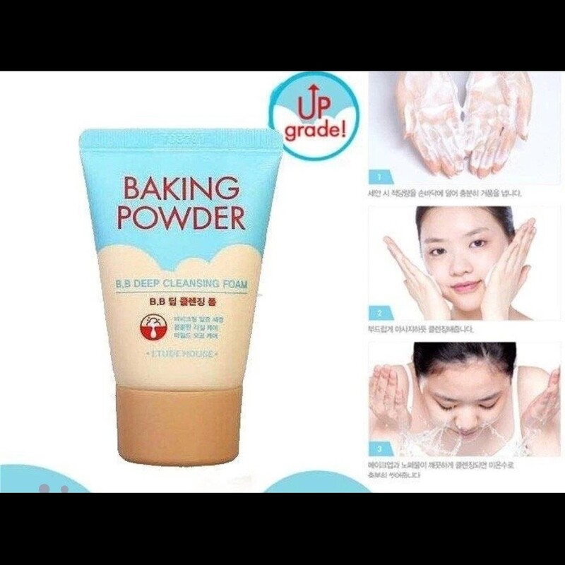 فوم بکینگ پودر اتود هاوس 30 میل محصول کره جنوبی اصل  Etude House Baking Powder  BB deep Cleansing Foam

