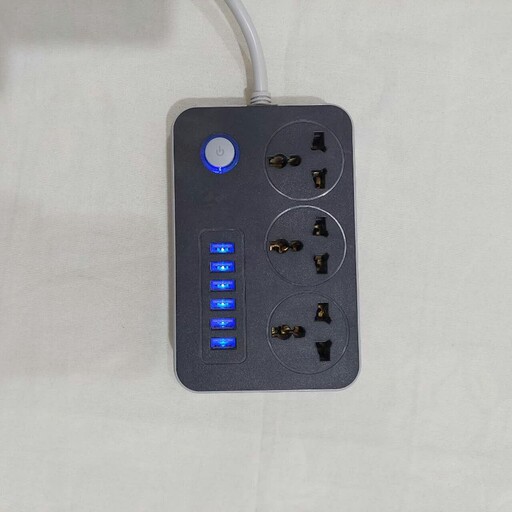 سه  راهی  همه  کاره  USB  دار   علا الدین CX - T05 - B