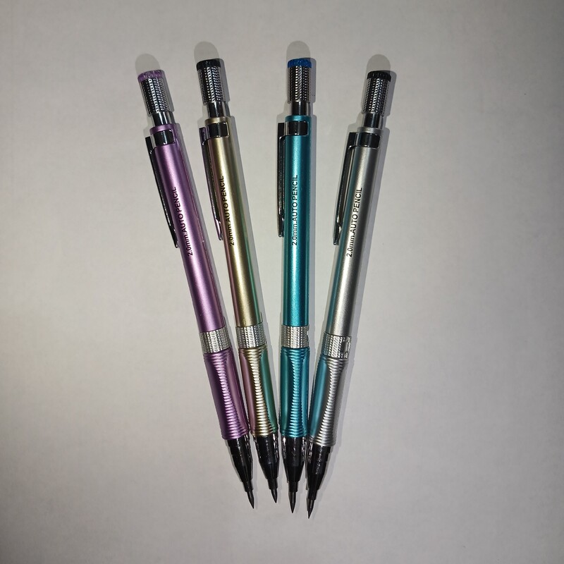 مداد نوکی (اتود) 2 میل خارجی با کیفیت (1 عددی) در رنگ های متفاوت 