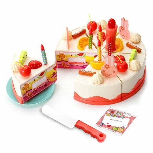 اسباب بازی مدل ست کیک تولد مجموعه 38 عددی