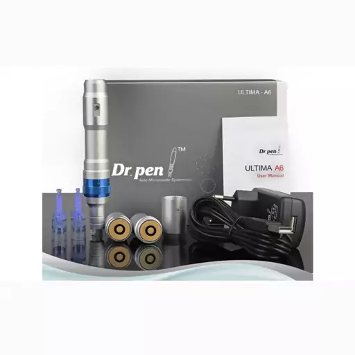 میکرونیدلینگ دکتر پن (Dr.pen)  مدل A6  نقره ای رنگ