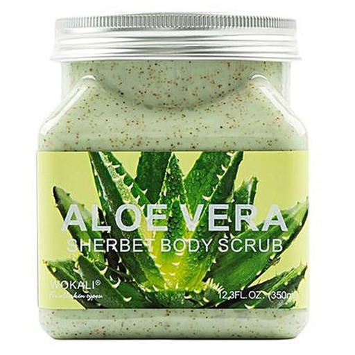 اسکراب لایه بردار پوست وکالی مدل Aloevera حجم 350 میلی لیتر