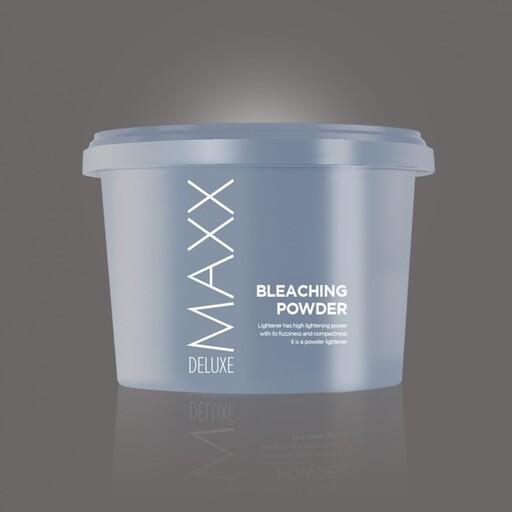پودر دکلره مکس دلوکس رنگ سفید  حجم 2 کیلوگرم(4بسته نیم کیلویی) Maxx Deluxe Bleaching Powder

