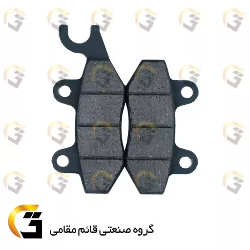 لنت دیسکی ترمز موتور سیکلت کد 1009  مناسب برای جلو لیفان LIFAN KPS200 شاهین موتور