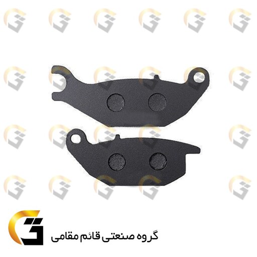 لنت دیسکی ترمز موتور سیکلت  کد 1024  مناسب برای عقب یاماها ام ایکس کینگ YAMAHA MX KING 150 نیروموتور