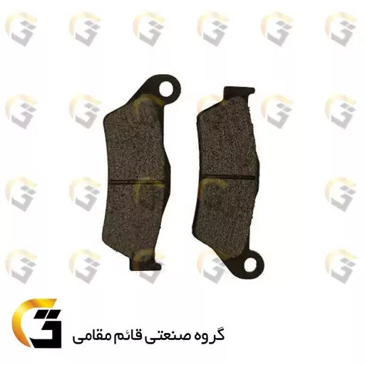 لنت دیسکی ترمز موتور سیکلت  کد 1031  مناسب برای جلو پالس 200