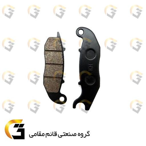 لنت دیسکی ترمز موتور سیکلت  کد 1025  مناسب برای جلو طرح ویو wave