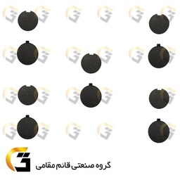 لنت دیسکی ترمز  گرد  کد 1051  مناسب برای جلوتریل GY، پرواز،پیشرو بسته 5 عددی