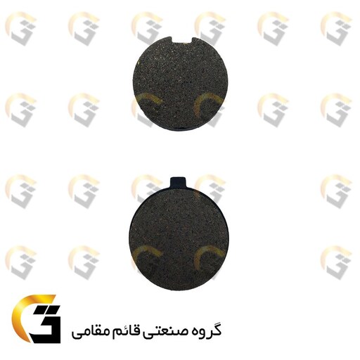 لنت دیسکی ترمز موتور سیکلت گرد  کد 1051  مناسب برای جلو  تریل پرواز  NIROOMOTOR GY200