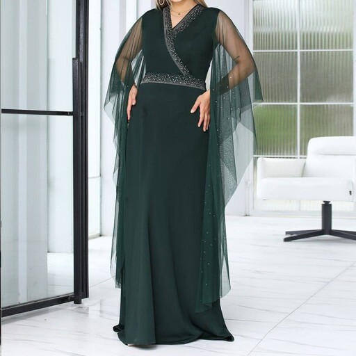 لباس مجلسی زنانه ماکسی مدل یاقوت فرمالیته نامزدی عقد سایز 36 تا 52 (ارسال رایگان) 