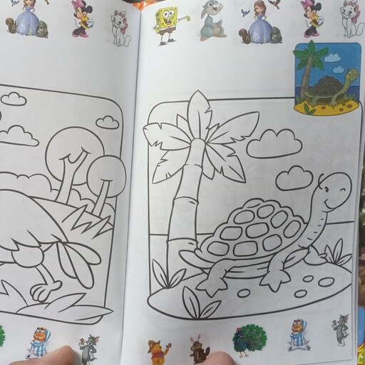 کتاب رنگ آمیزی و هوش و خلاقیت کودک 4 تا 7 ساله