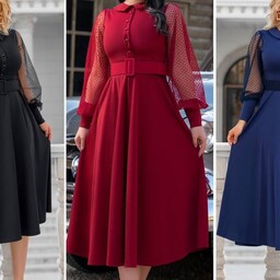 لباس مجلسی زنانه پوشیده تونیک مجلسی بلند ترنگ(شارژ دوم) با رنگهای متنوع