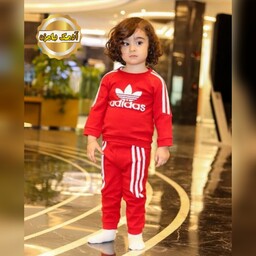 لباس نوزادی لباس بچگانه بچه گانه بلوزشلوار  اسپورت پاییزه طرح  آدیداس