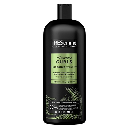 شامپو آبرسان موهای فر ترزمه با حجم 828 میل، Tresemme Flawless curls