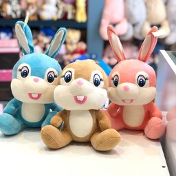 اسباب بازی، عروسک، خرگوش در سه رنگ
