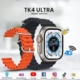 ساعت هوشمند مدل  TK4 ultra سیم کارت خور و قابلیت ریجستر شدن کیفیت عالی