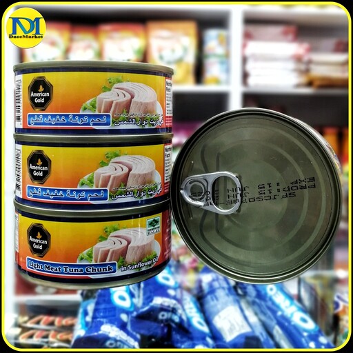 کنسرو تن ماهی امریکن گلد (160گرم) American Gold light tuna