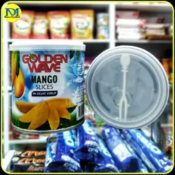 کنسرو کمپوت انبه گلدن ویو تایلندی (428گرم) Golden wave mango slice 